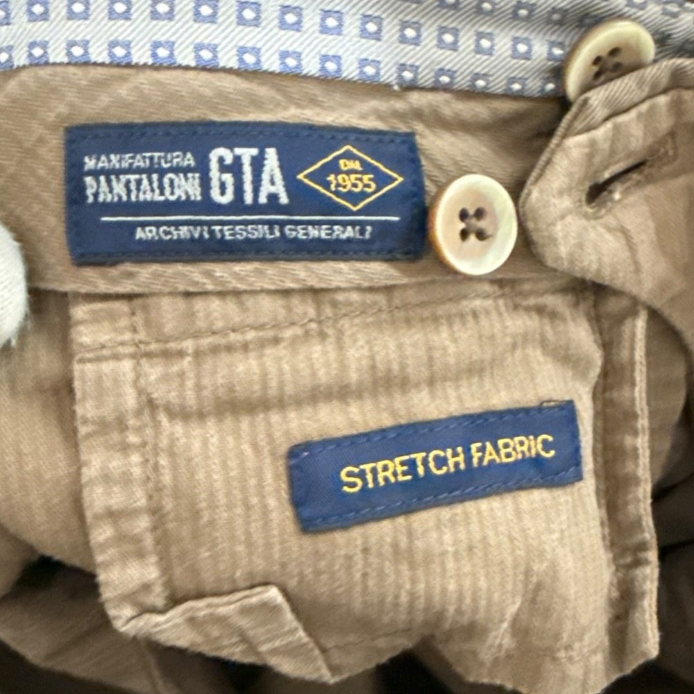 GTA SLIM FIT コットンパンツ