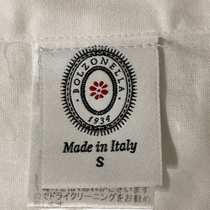 ボルゾネッラ コットン ロングスリーブバンドカラーシャツ