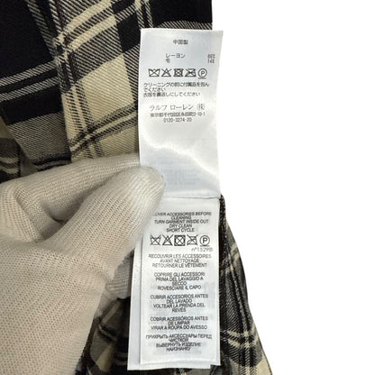 ポロ ラルフ ローレン チェック コットン シャツワンピース