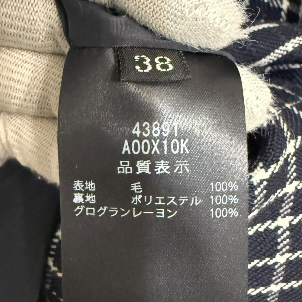 フォクシー チェックワンピース