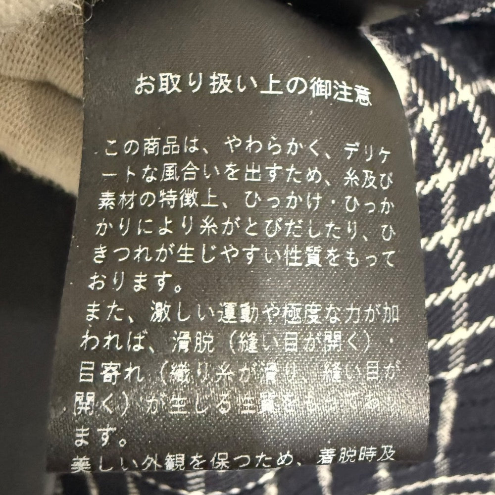 フォクシー チェックワンピース
