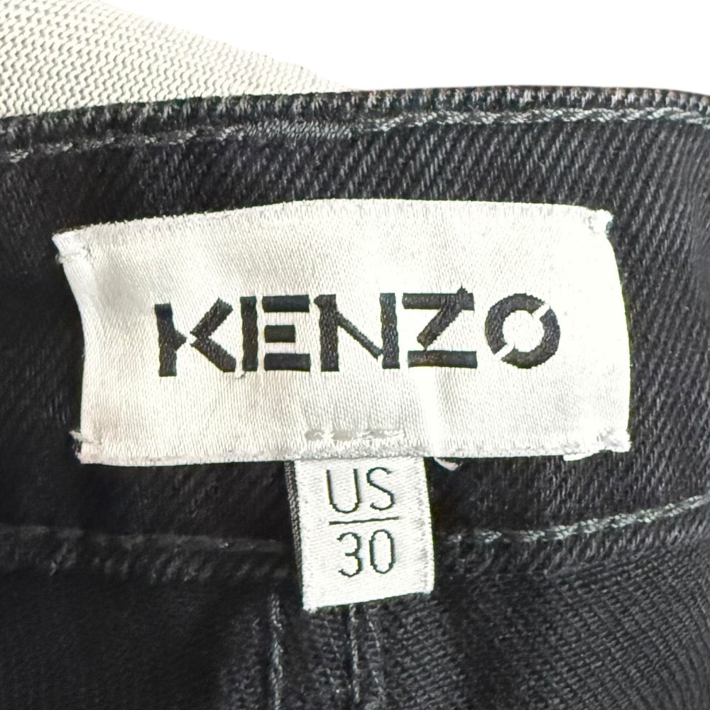 ケンゾー ロゴ刺繍デニムパンツ