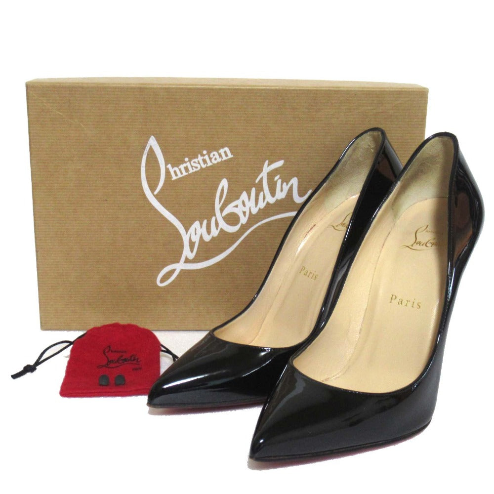 クリスチャン ルブタン ピガール フォリーズ パテント レザー パンプス