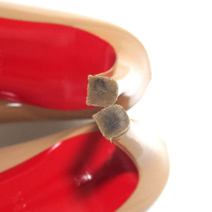 クリスチャン・ルブタン パテントレザー パンプス