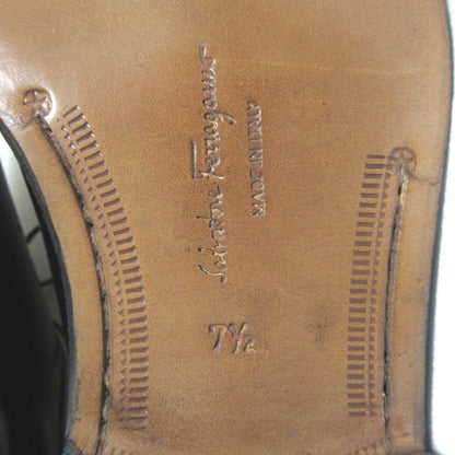 サルヴァトーレ フェラガモ レザー ドレス シューズ