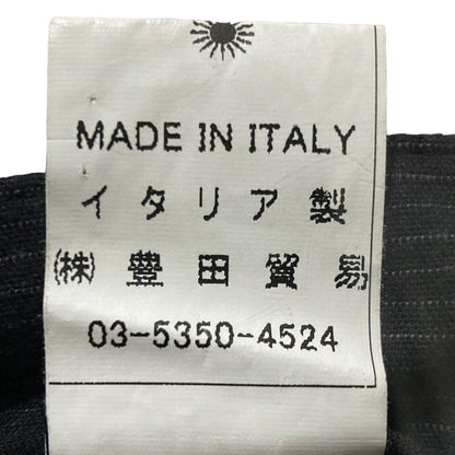 ジャンネット ピンストライプ コットンリネン スラックス
