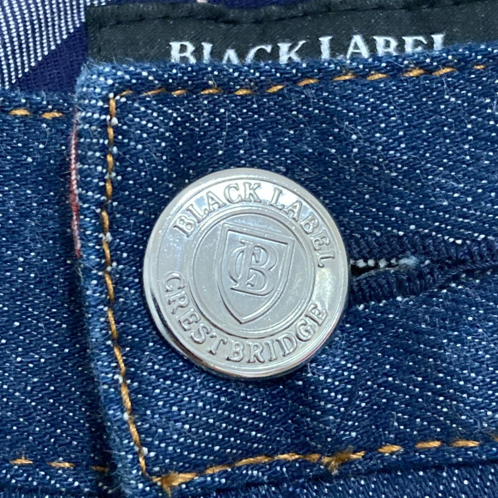 ブラックレーベル・クレストブリッジ コットンテーパードデニムパンツ