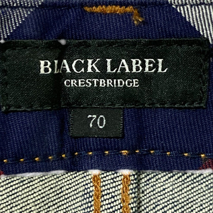 ブラックレーベル・クレストブリッジ コットンテーパードデニムパンツ