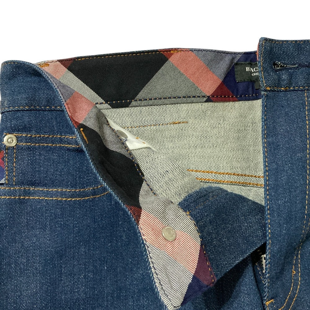 ブラックレーベル・クレストブリッジ コットンテーパードデニムパンツ