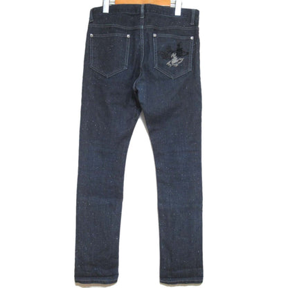 ヴィヴィアン ウエストウッド MAN オーブ 刺繍 ストレッチ デニム パンツ