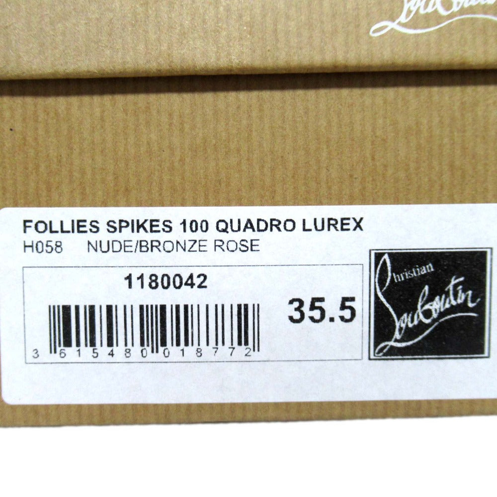 クリスチャン ルブタン フォリーズ スパイク パンプス
