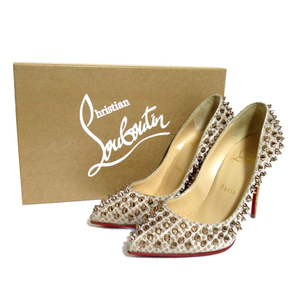 クリスチャン ルブタン フォリーズ スパイク パンプス