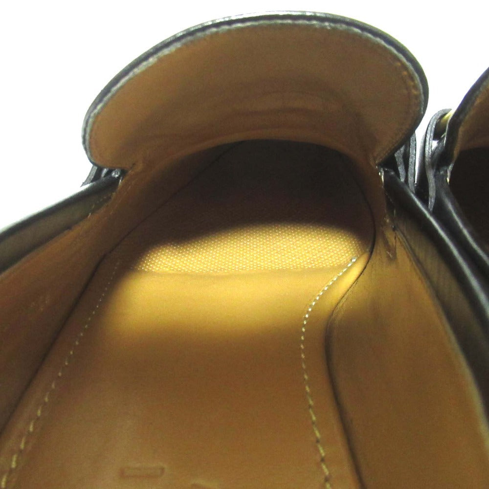 グッチ ジョルダーン レザー ローファー ドレス シューズ