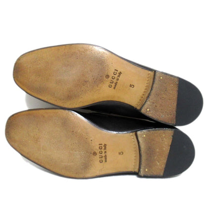 グッチ ジョルダーン レザー ローファー ドレス シューズ