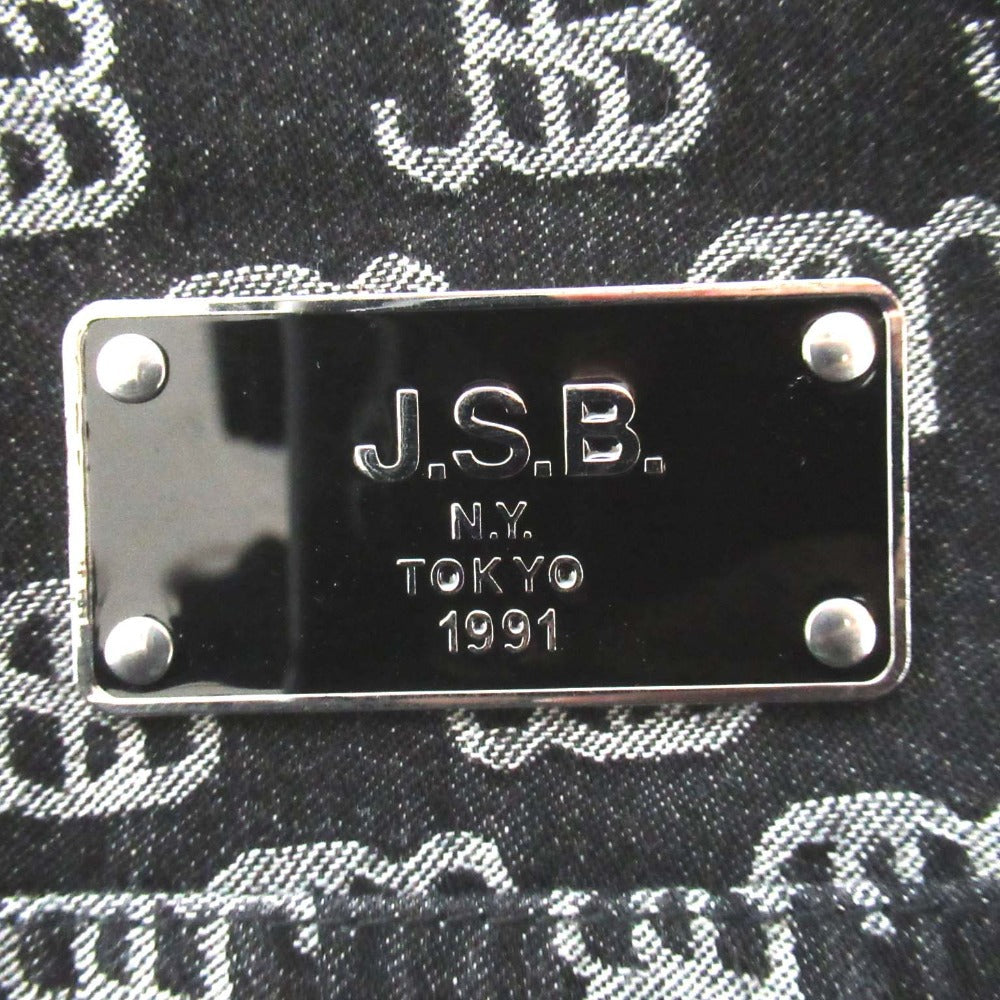 J.S.B. デニムモノグラムカバーオール
