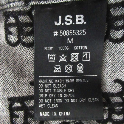 J.S.B. デニムモノグラムカバーオール