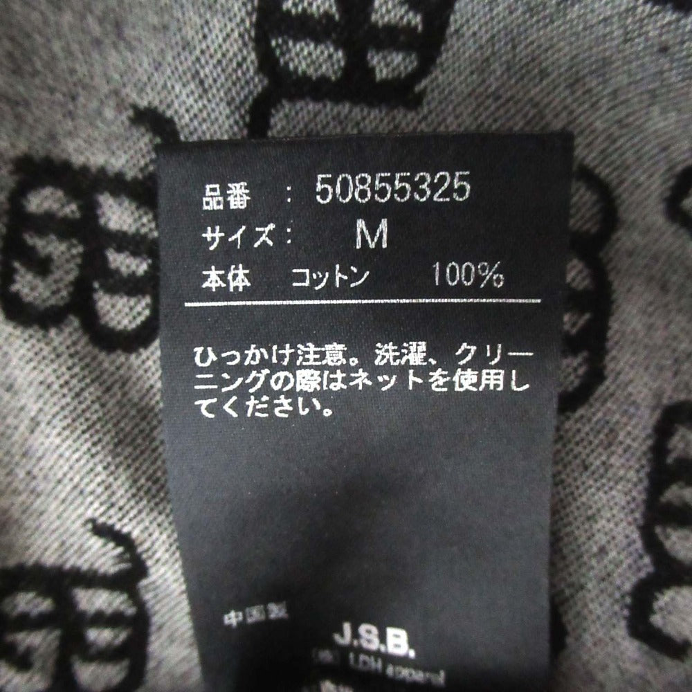 J.S.B. デニムモノグラムカバーオール