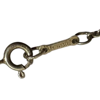 ティファニー & Co. ビーン 925 シルバー ネックレス