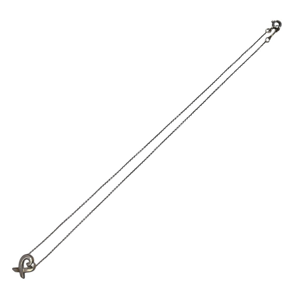 ティファニー & Co. ラビング ハート 925 シルバー ネックレス