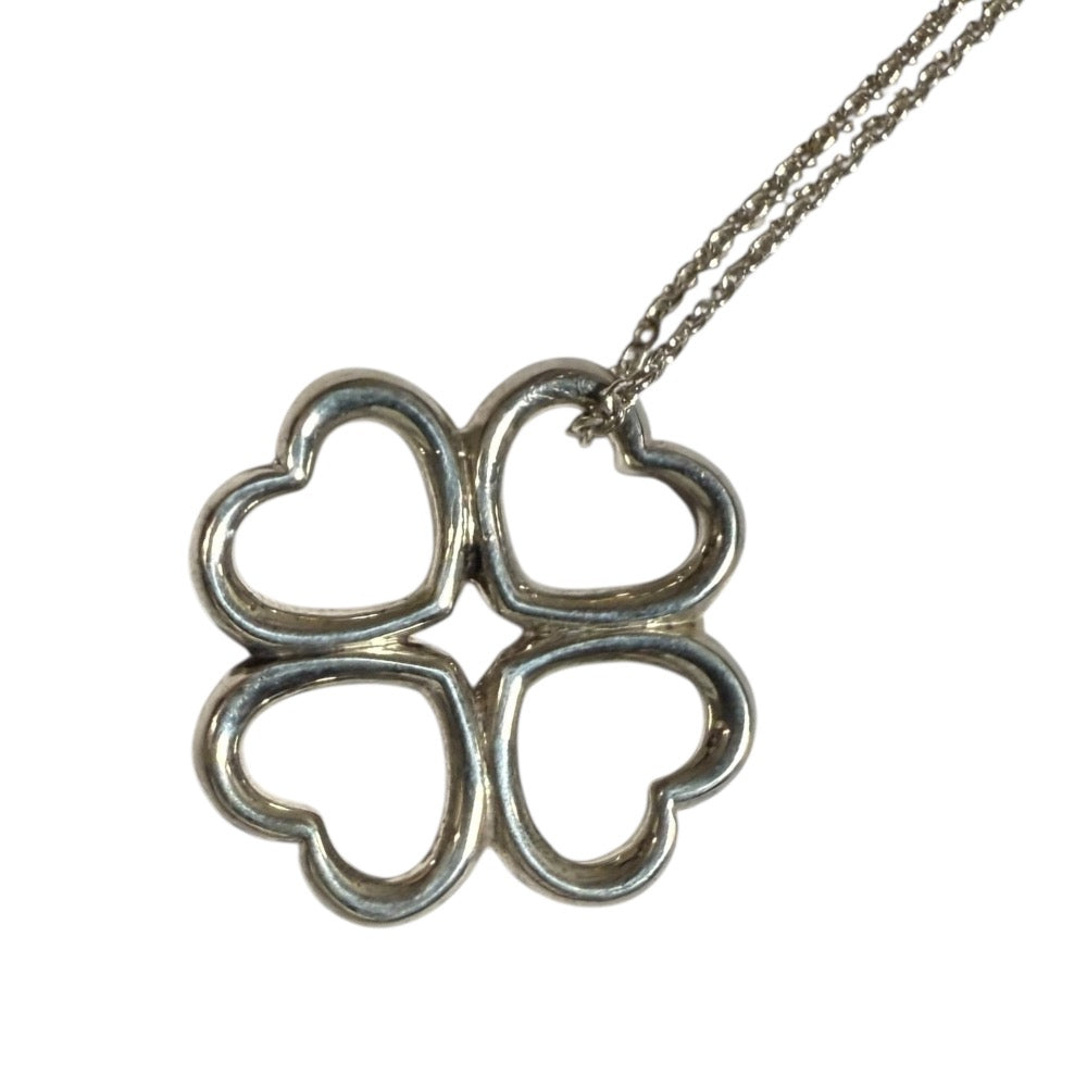 ティファニー ハート クローバー 925 シルバー ネックレス