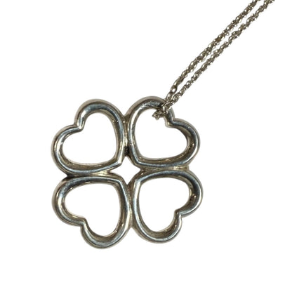 ティファニー ハート クローバー 925 シルバー ネックレス