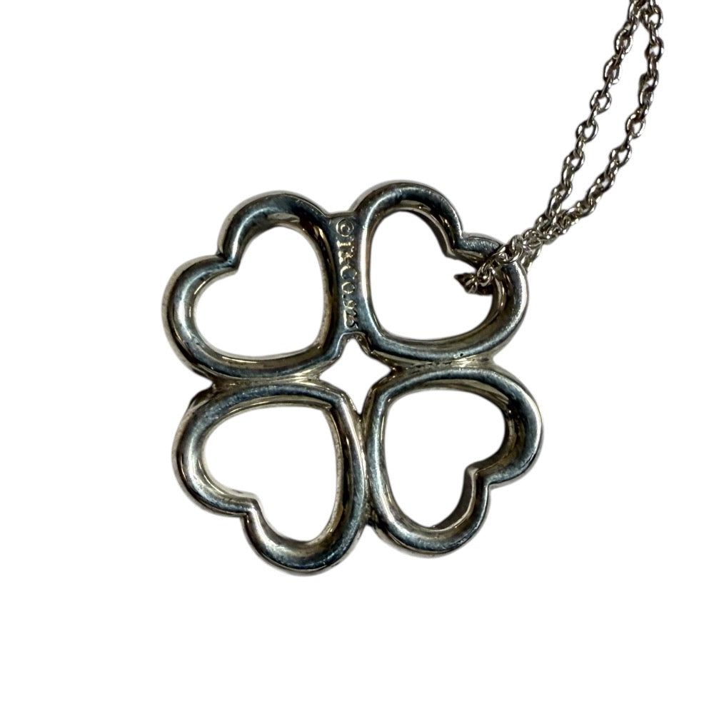 ティファニー ハート クローバー 925 シルバー ネックレス