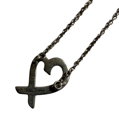 ティファニー & Co. ラビング ハート 925 シルバー ネックレス