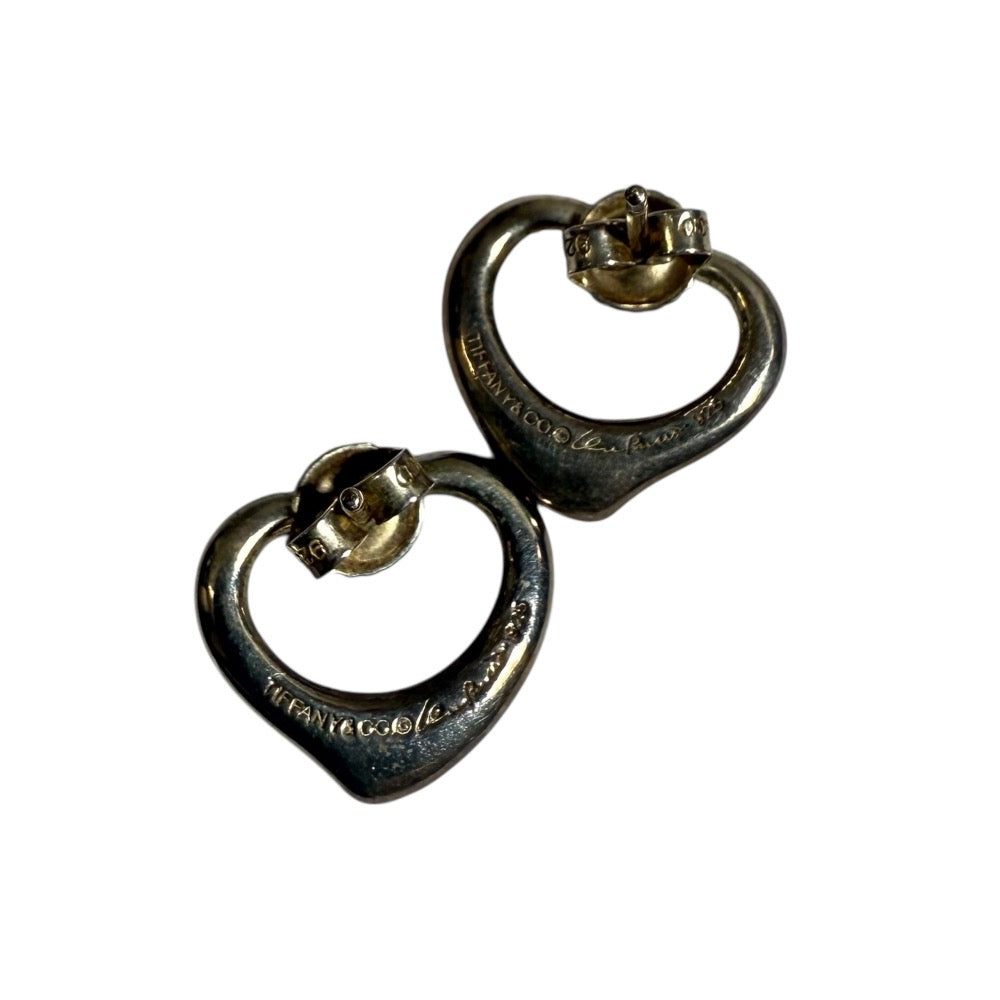 ティファニー オープン ハート 925 シルバー ピアス