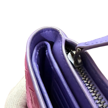 ボッテガ・ヴェネタイントレチャートレザー財布