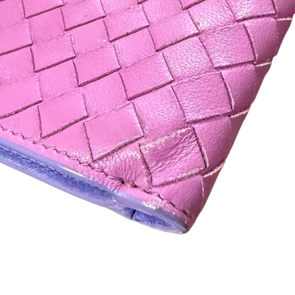 ボッテガ・ヴェネタイントレチャートレザー財布