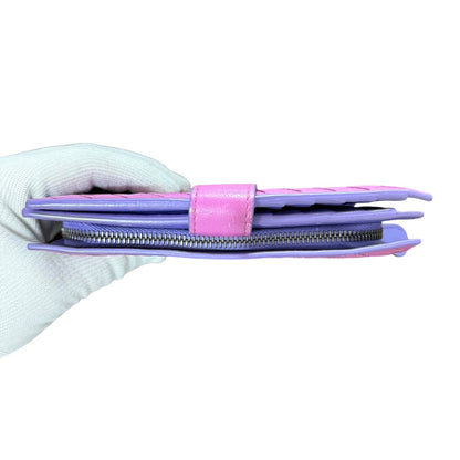 ボッテガ・ヴェネタイントレチャートレザー財布