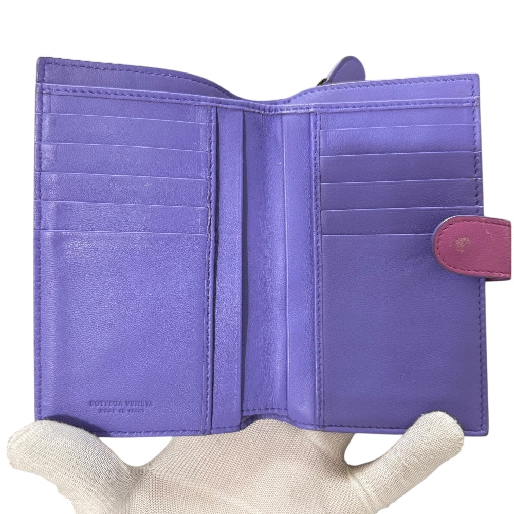 ボッテガ・ヴェネタイントレチャートレザー財布