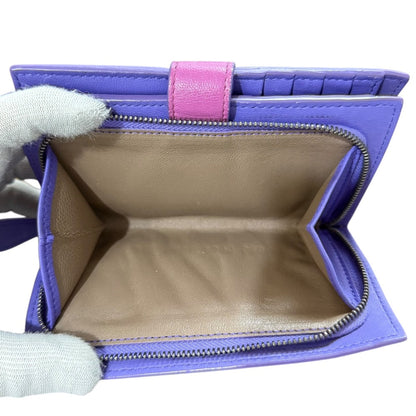 ボッテガ・ヴェネタイントレチャートレザー財布