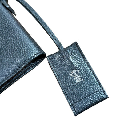 ストール マンテラッシ シュリンク レザー ブリーフケース