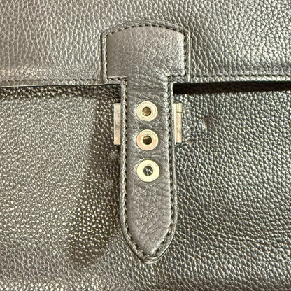 ストール マンテラッシ シュリンク レザー ブリーフケース