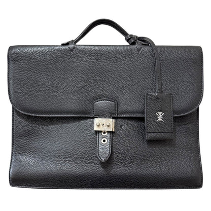 ストール マンテラッシ シュリンク レザー ブリーフケース