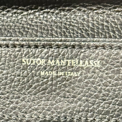 ストール マンテラッシ シュリンク レザー ブリーフケース