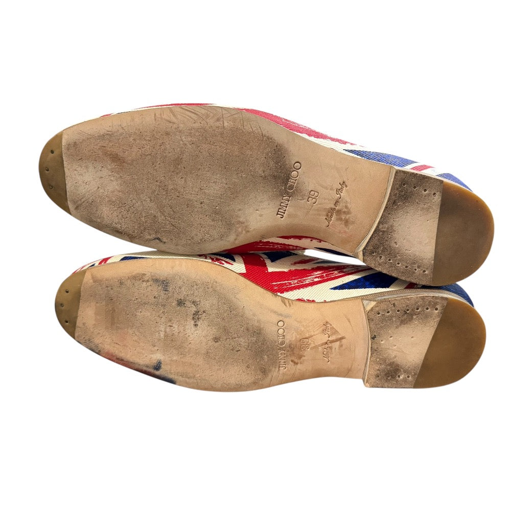 ジミー チュウ ユニオン ジャック オペラ シューズ