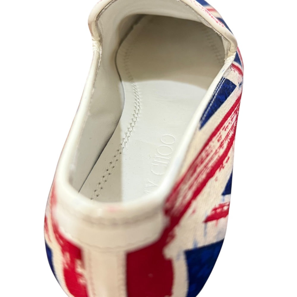 ジミー チュウ ユニオン ジャック オペラ シューズ