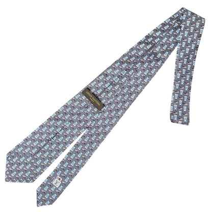 ルイ・ヴィトン マイクロ パターン シルク タイ