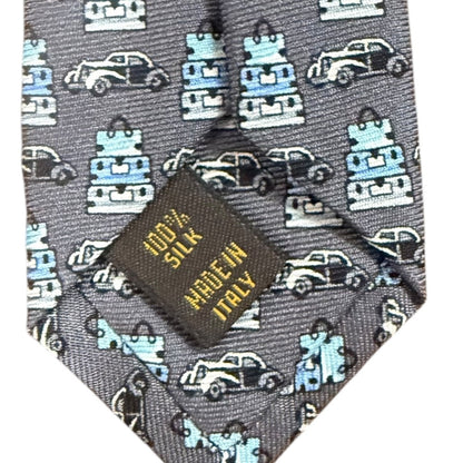 ルイ・ヴィトン マイクロ パターン シルク タイ