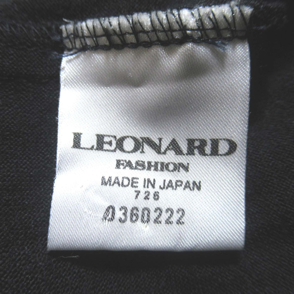 レオナールファッション 長袖ワンピース