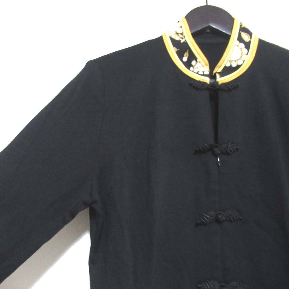 レオナールファッション 長袖ワンピース