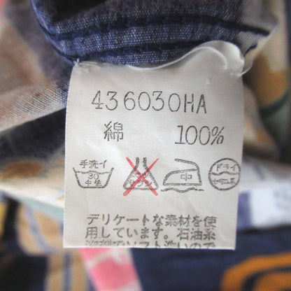 エルメス ECURIES スカーフ柄シャツ38