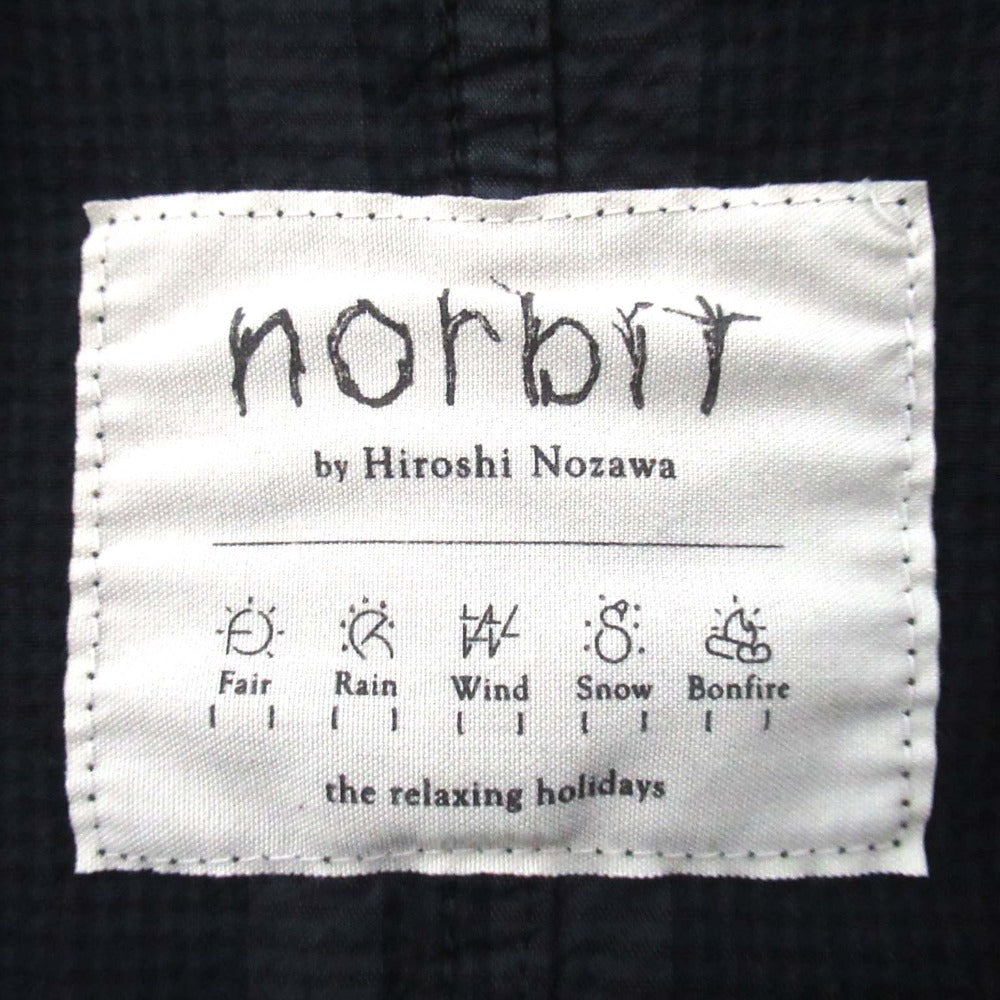 norbit ストライプ ウール2wayジャケット