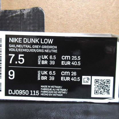 ナイキ オフホワイト DUNK LOW スニーカー