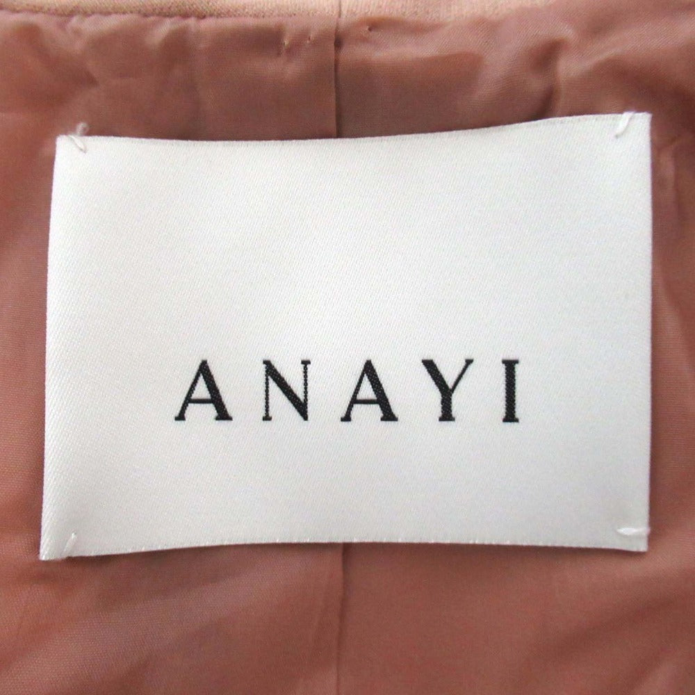 ANAYI ダブルクロスコート