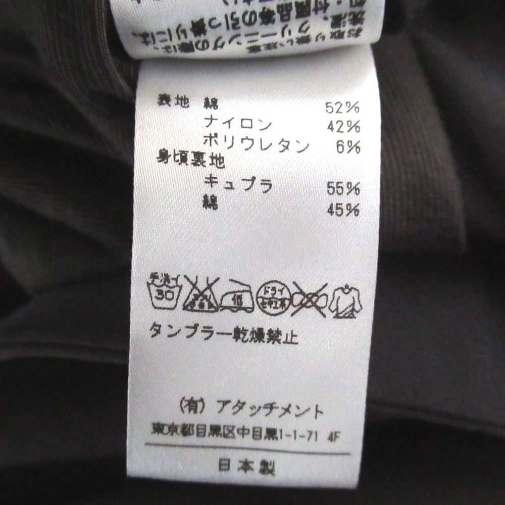 アタッチメント Ny/Coストレッチタッサー ステンカラーコート