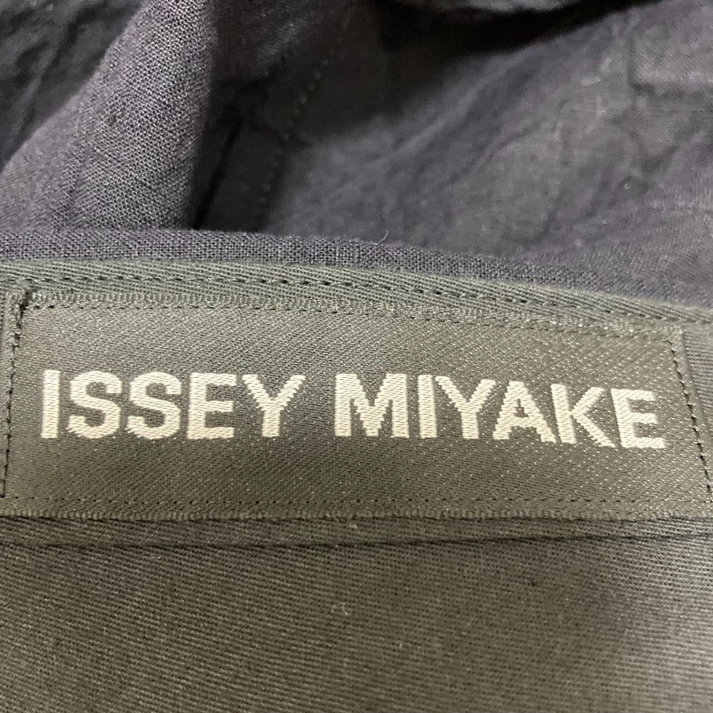 イッセイミヤケ シワ加工スラックス