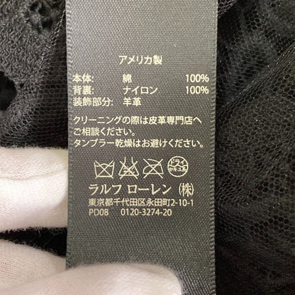 ラルフローレンブラックレーベル フラワーエンブロイダリーレースワンピース
